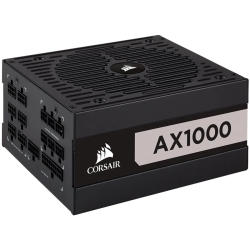 CORSAIR AX Series AX1000 — 1000 Watt 80 PLUS Titanium Certified Fully Modular ATX PSU (EU) - 1