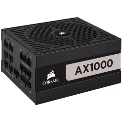 CORSAIR AX Series AX1000 — 1000 Watt 80 PLUS Titanium Certified Fully Modular ATX PSU (EU) - 1