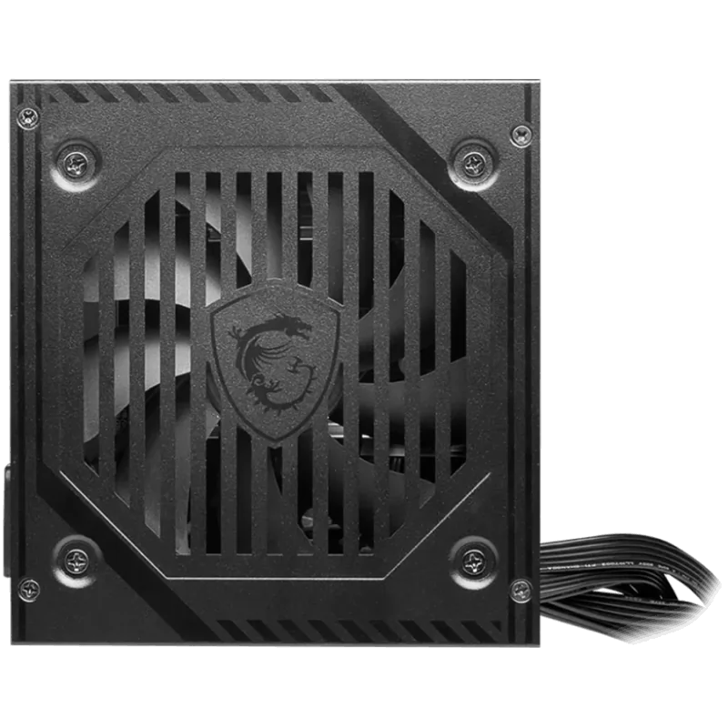 MSI MAG A600DN, 600W, 80 Plus Standart, 120mm Low Noise Fan, Protections: OCP/OVP/OPP/OTP/SCP/UVP, Dimensions: 150mmx140mmx86mm,