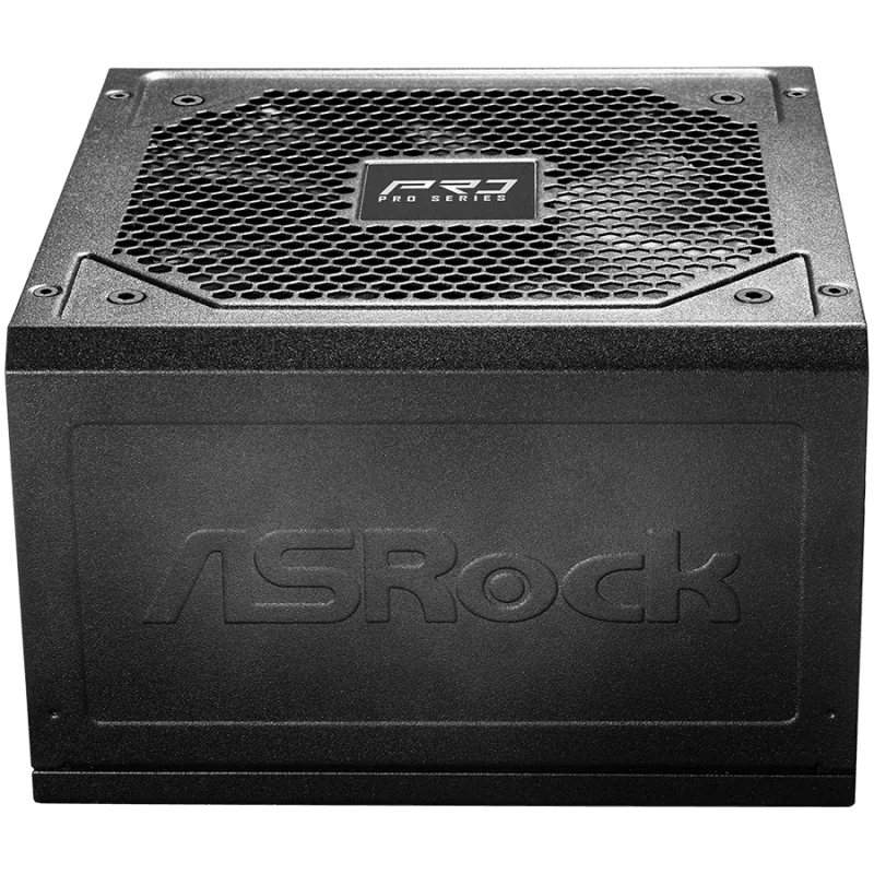 Asrock PRO-850G, 850W, 80 Plus GOLD, Non Modular PSU, 1x EPS 12V CPU(4+4pin), 2x PCIe (6+2pin), 2x 4-pin connectors, 4x SATA, OC