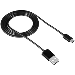 CANYON Micro USB cable, 1M, Black - 1