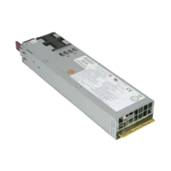 Supermicro 1U 1000W/1600W redundant single output powersupply with inp - 1