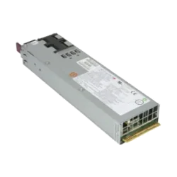 Supermicro 1U 1000W/1600W redundant single output powersupply with inp - 1