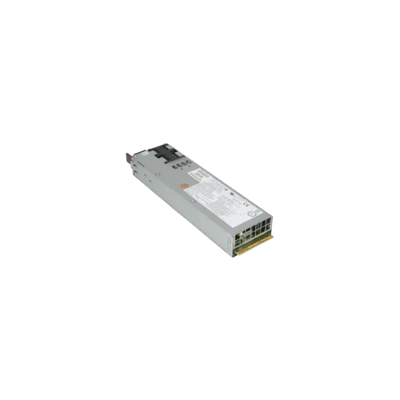Supermicro 1U 1000W/1600W redundant single output powersupply with inp - 1