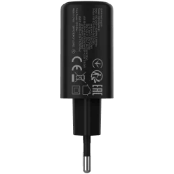 CANYON charger OnCharge 200 20W 1xPD 1xQC EU Black - 3