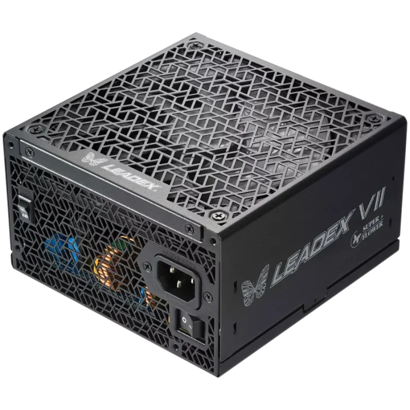 Super Flower Leadex VII Gold 850W ATX 3.0, 80 Plus Gold, Fully Modular, 12VHPWR Cable included, Compact 150mm Size, 140mm F.D.B 