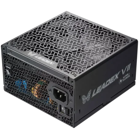 Super Flower Leadex VII Gold 850W ATX 3.0, 80 Plus Gold, Fully Modular, 12VHPWR Cable included, Compact 150mm Size, 140mm F.D.B 
