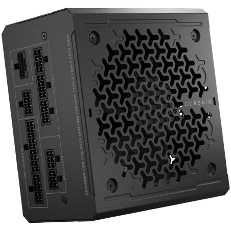 CORSAIR RM1000e, 1000 Watt, ATX 3.1, PCIe 5.1, Cybenetics GOLD Certified, Fully Modular - 1