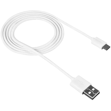 CANYON Micro USB cable, 1M, White - 1
