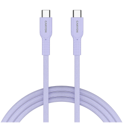 CANYON cable OnWire 60CL C-C 60W COLOR Braided 1m Purple - 1