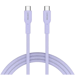 CANYON cable OnWire 60CL C-C 60W COLOR Braided 1m Purple - 1