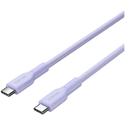 CANYON cable OnWire 60CL C-C 60W COLOR Braided 1m Purple - 2