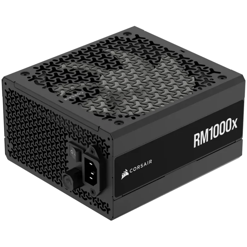 CORSAIR RM1000x, 1000 Watt, ATX 3.1, Cybenetics Gold Certified, Fully Modular - 1