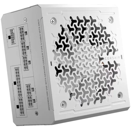 CORSAIR RM750e White, 750 Watt, Cybenetics Gold Certified, Fully Modular - 1