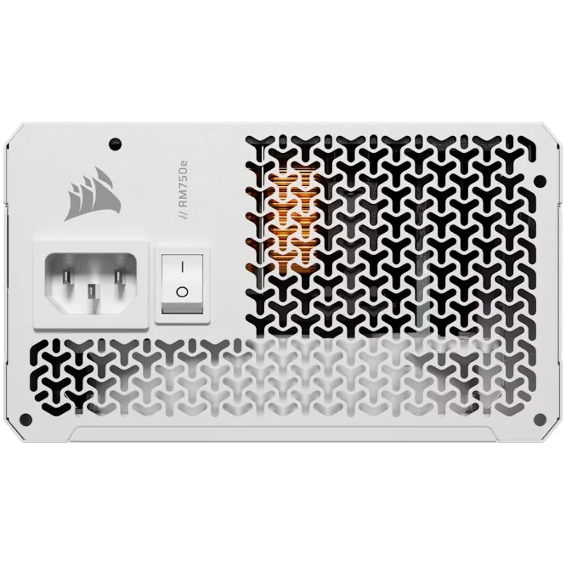 CORSAIR RM750e White, 750 Watt, Cybenetics Gold Certified, Fully Modular - 1