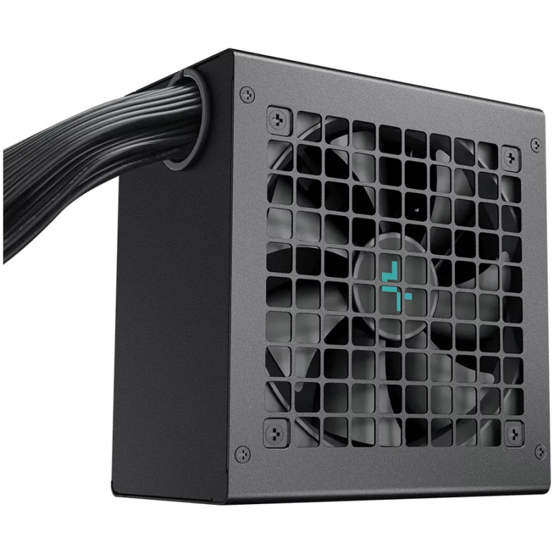 DeepCool PN750-D, 750W, 80 Plus GOLD, ATX12V V3.1, Sleeved Black Cables, 16P 450W Cable, Hydro Bearing, 120mm Fan, 150x140x86mm 