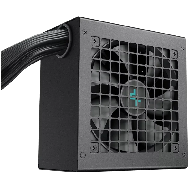 DeepCool PN750-D, 750W, 80 Plus GOLD, ATX12V V3.1, Sleeved Black Cables, 16P 450W Cable, Hydro Bearing, 120mm Fan, 150x140x86mm 