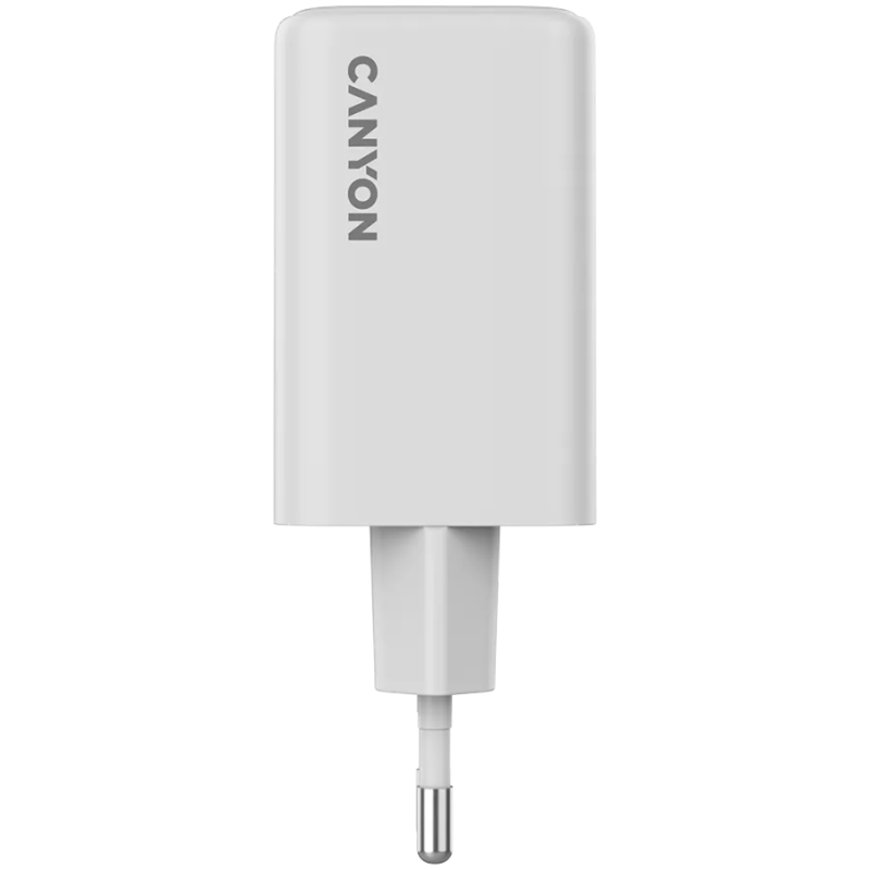 CANYON charger CU65ACC GaN 65W 2xPD 1xQC EU White - 1