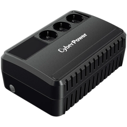 CyberPower UPS с AVR, 650VA/360W, Line-Interactive, 3x Schuko, Runtime at 90W ( min ):18, Surge and Spike protection GreenPower 