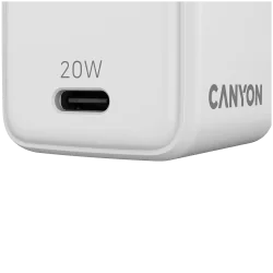 CANYON charger CU20C GaN 20W 1xPD EU White - 5