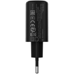 CANYON charger OnCharge 250 25W 1xPD 1xQC EU Black - 3