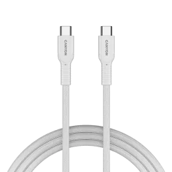 CANYON cable OnWire 60CL C-C 60W COLOR Braided 1m White - 4