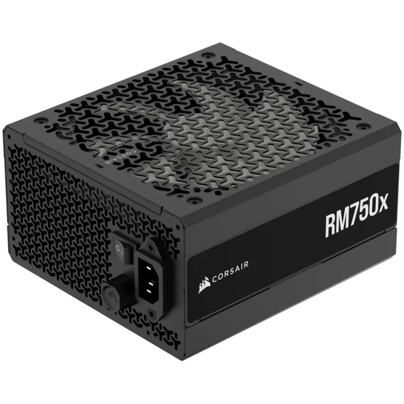 CORSAIR RM750x, 750 Watt, ATX 3.1, Cybenetics Gold Certified, Fully Modular - 1