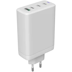 CANYON charger CU140ACC GaN 150W 3xPD 1xQC EU White - 1