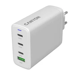 CANYON charger CU140ACC GaN 150W 3xPD 1xQC EU White - 4