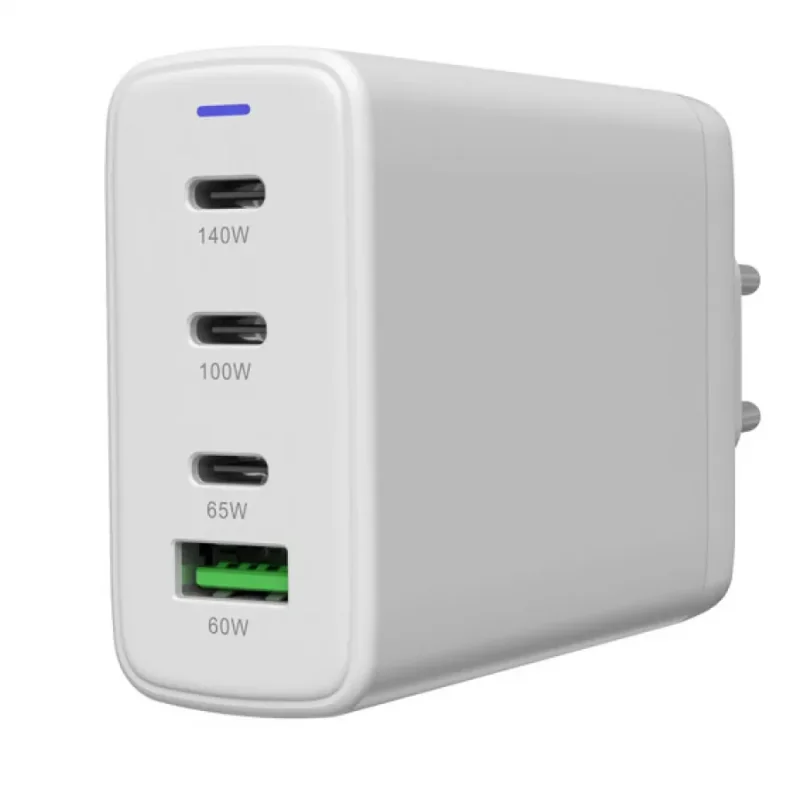 CANYON charger CU140ACC GaN 150W 3xPD 1xQC EU White - 1