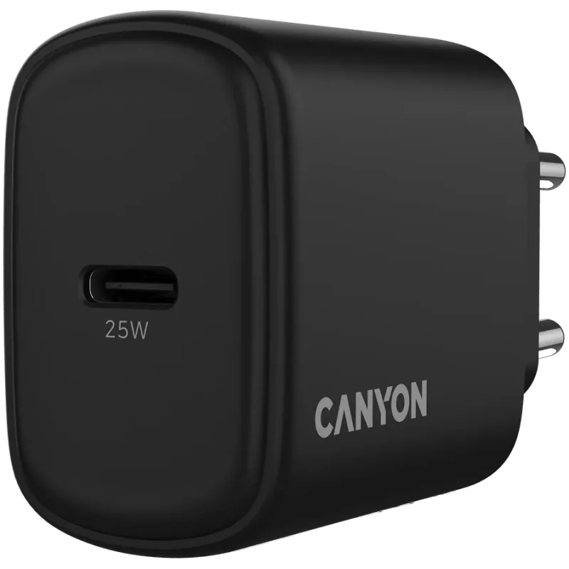 CANYON charger OnCharge 250 25W 1xPD EU Black - 1