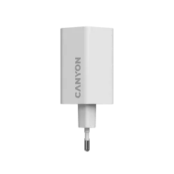 CANYON charger HEXAGON 65 GaN 65W 2xPD 1xQC EU White - 2