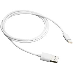 CANYON Type C USB Standard cable, 1M, White - 2