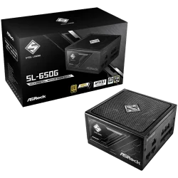 Asrock SL-650G, 650W, 80 Plus GOLD, Fully Modular PSU, Japanese Capacitors, 2x EPS 12V CPU(4+4pin), 2x PCIe (6+2pin), 3x 4-pin c