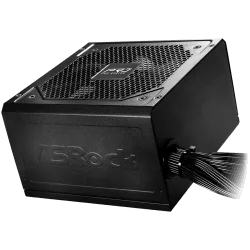 Asrock PRO-750B, 750W, 80 Plus BRONZE, Non Modular PSU, 1x EPS 12V CPU(4+4pin), 2x PCIe (6+2pin), 2x 4-pin connectors, 4x SATA, 