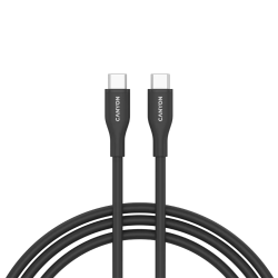 CANYON cable CC60SC10 C-C 60W 1m Silicon Black - 1