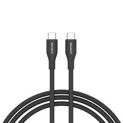 CANYON cable CC60SC10 C-C 60W 1m Silicon Black - 1