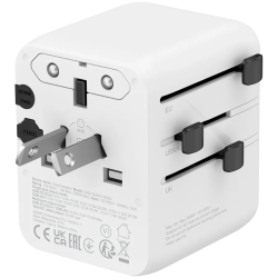 CANYON Travel Adapter OnTour 20 EU/UK/US/AUS 20W  White - 4