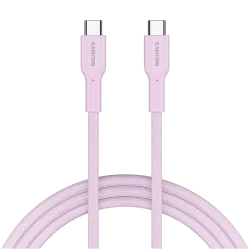 CANYON cable OnWire 60CL C-C 60W COLOR Braided 1m Pink - 1