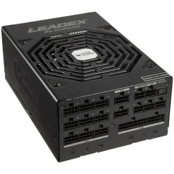 Super Flower Leadex Platinum 2000W, 80 Plus Platinum, Fully Modular, PCIe 5.0 Cables Inluded, 140mm Fan, 220mmx150mmx86mm, 5 Yea