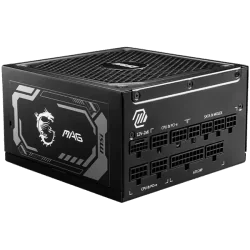 MSI MAG A1250GL PCIE5 Power Supply 1250W, 80 PLUS Gold, 135 mm Fan Size, Protections: OCP/OVP/OPP/OTP/SCP/UVP, Active PFC Design