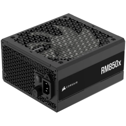 CORSAIR RM850x, 850 Watt, ATX 3.1, Cybenetics Gold Certified, Fully Modular - 1