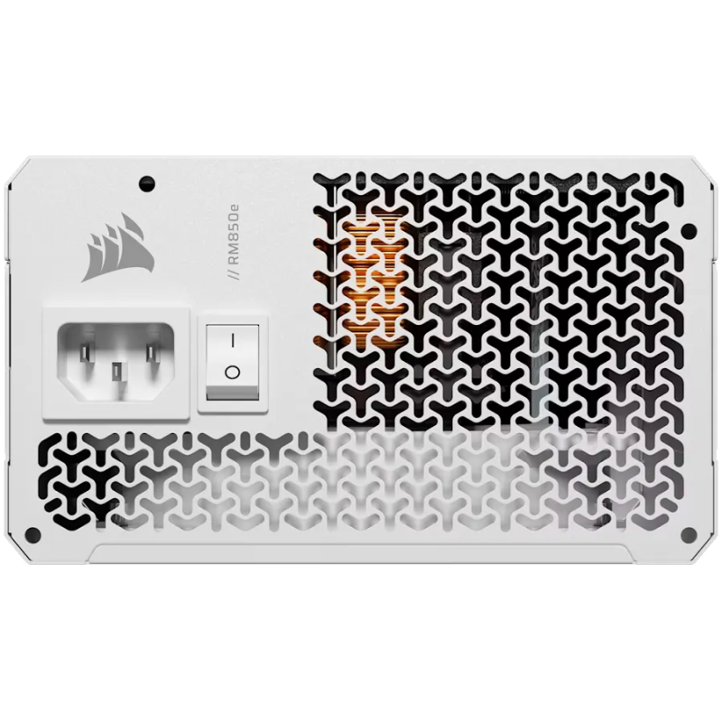 CORSAIR RM850e White, 850 Watt, Cybenetics Gold Certified, Fully Modular - 1