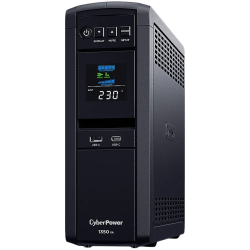 CyberPower UPS AVR,1350VA/810W, Line-Interactive, LCD display, Sine Wave output (for Active PFC ), 6x Schuko, Runtime at 500W ( 