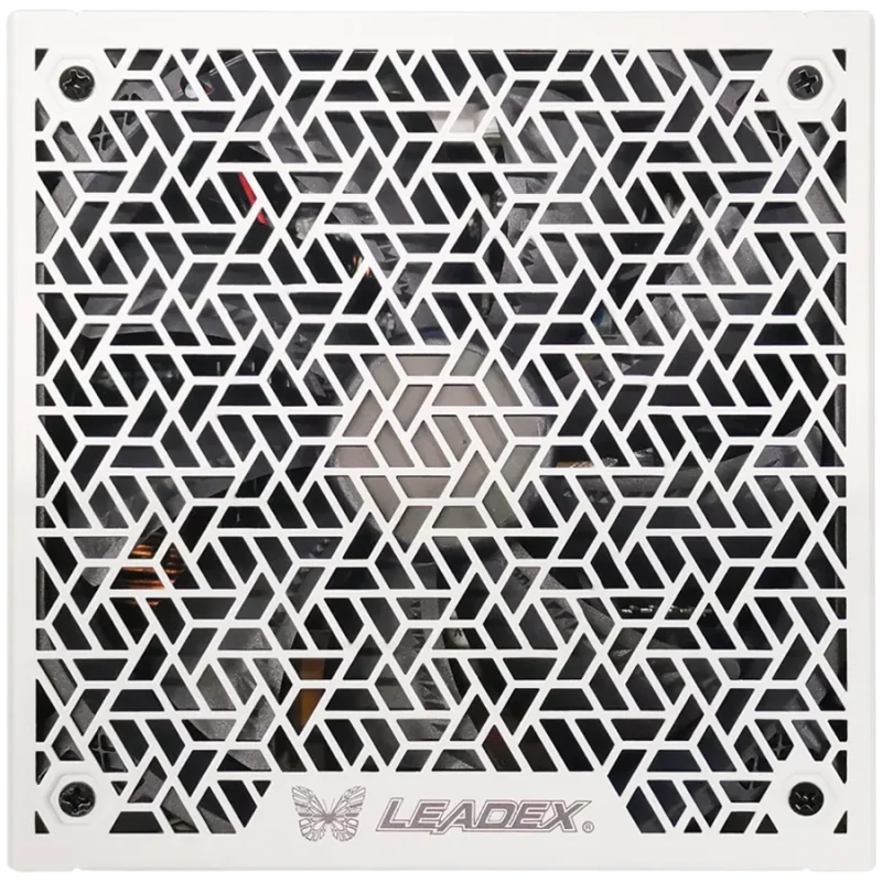 Super Flower Leadex VII XG 1300W ATX 3.1, 80 Plus Gold, Fully Modular, Flat White Cables, 140mm Fan, 150mmx150mmx86mm, White, 10