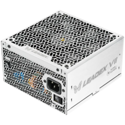 Super Flower Leadex VII XG 1300W ATX 3.1, 80 Plus Gold, Fully Modular, Flat White Cables, 140mm Fan, 150mmx150mmx86mm, White, 10