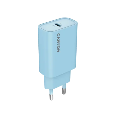 CANYON charger OnCharge 30CL Max Power 30W 1xPD EU Light Blue - 1