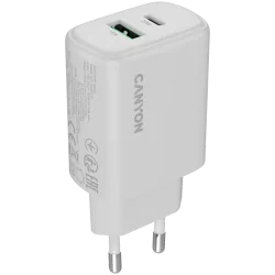 CANYON charger OnCharge 200 20W 1xPD 1xQC EU White - 1