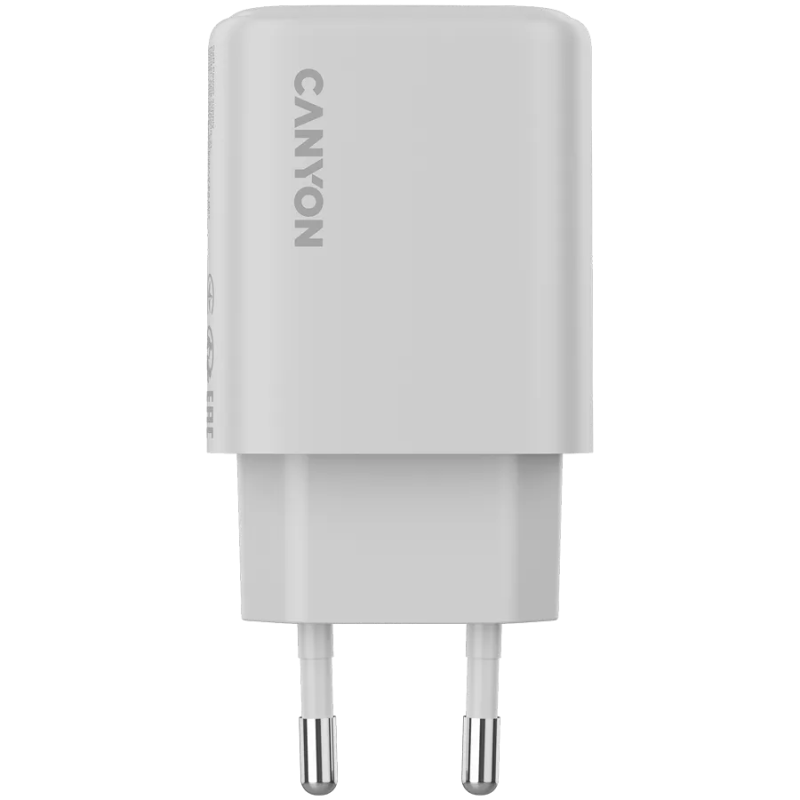 CANYON charger OnCharge 200 20W 1xPD 1xQC EU White - 1