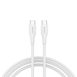 CANYON cable CC60SC10 C-C 60W 1m Silicon White - 1